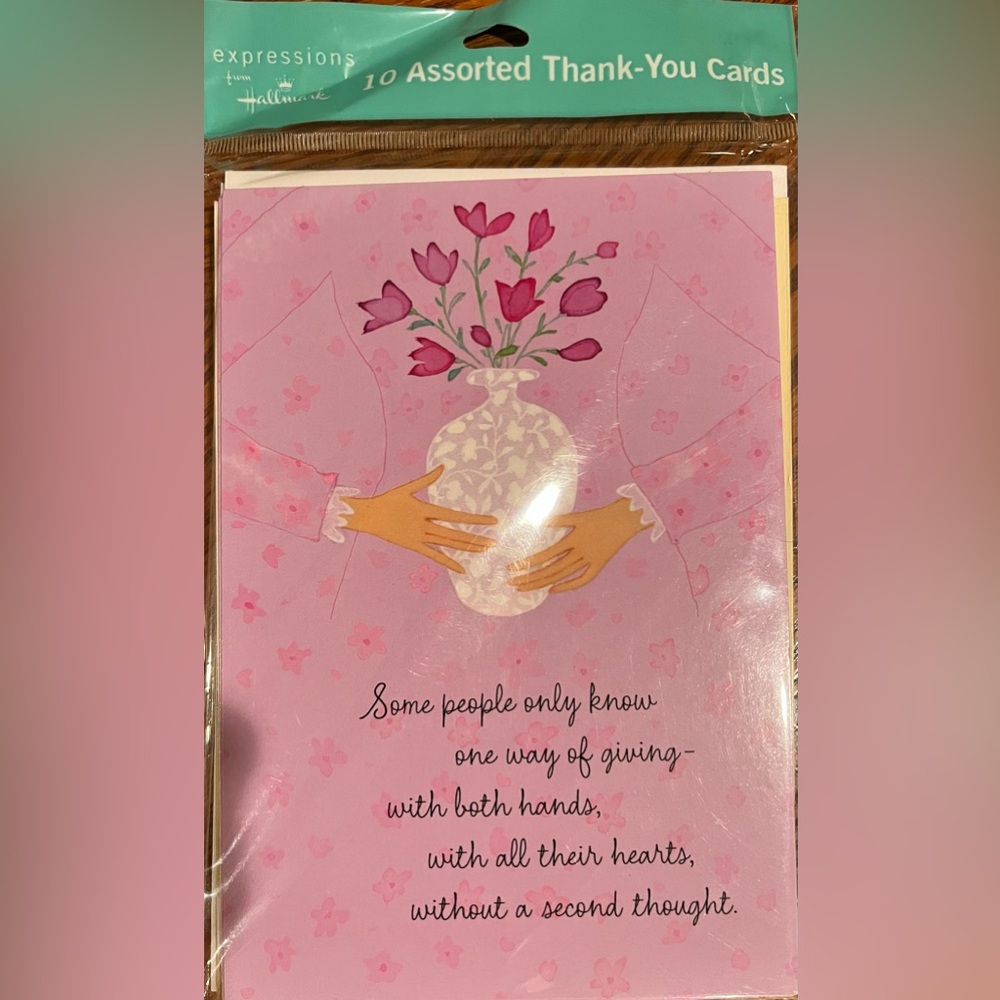 10 Assorted Hallmark Expressssions Thank You Cards
